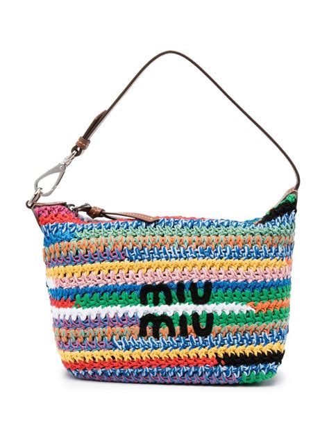 miu miu bag authenticity|miu miu crochet bag.